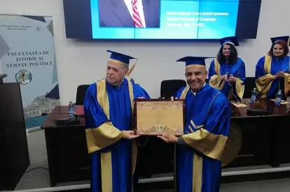 Asif J. Chaudhry, membru al Consiliului de Administrație al Grupului de Companii Trans-Oil, a primit titlul de „Doctor Honoris Causa” al Universității Ovidius din Constanța, România.