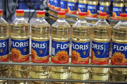 40.000 de sticle de ulei FLORIS donate de fabrica “Floarea Soarelui” S.A.
