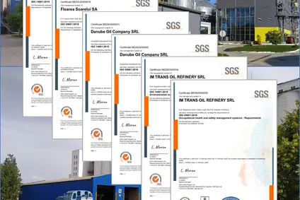 All Three Crushing Plants in Moldova Achieve ISO 14001 and ISO 45001 Certification