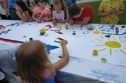 On 1 June, the Transoil Group of Companies took part in events dedicated to the International Children's Day in Chisinau.